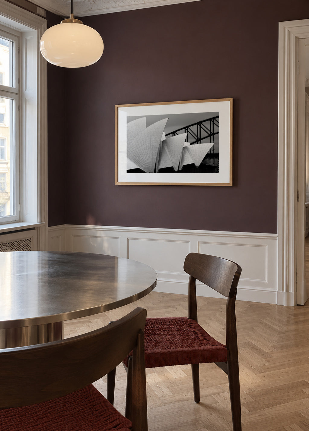 Opera house Sydney - Framed poster in an interior
