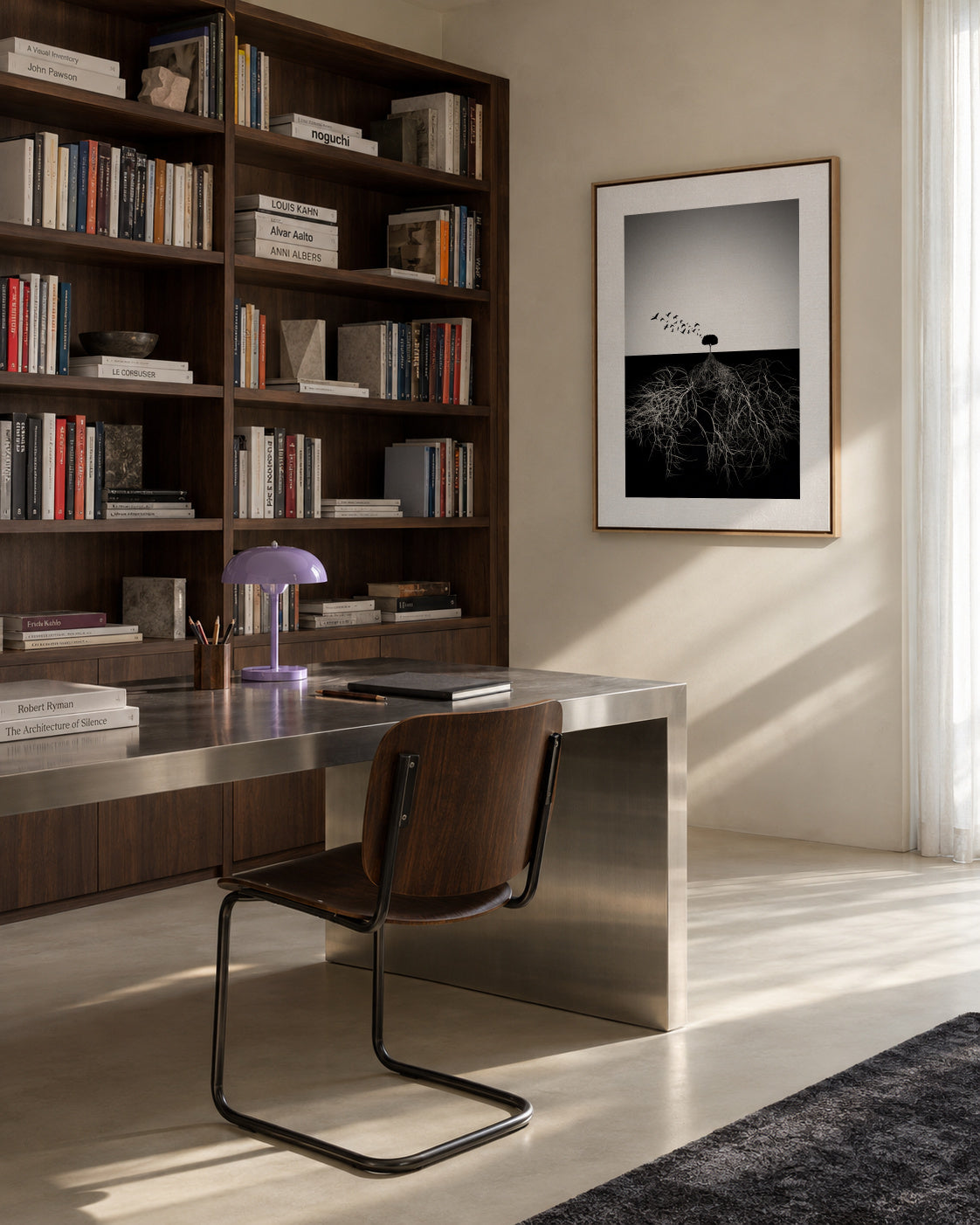 Do not judge according to appearance - Framed canvas in an interior