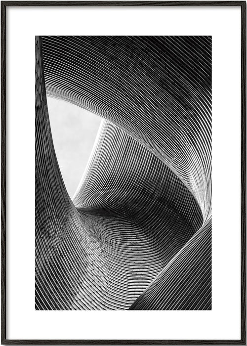 Architectuurfotografie met gebogen lijnen