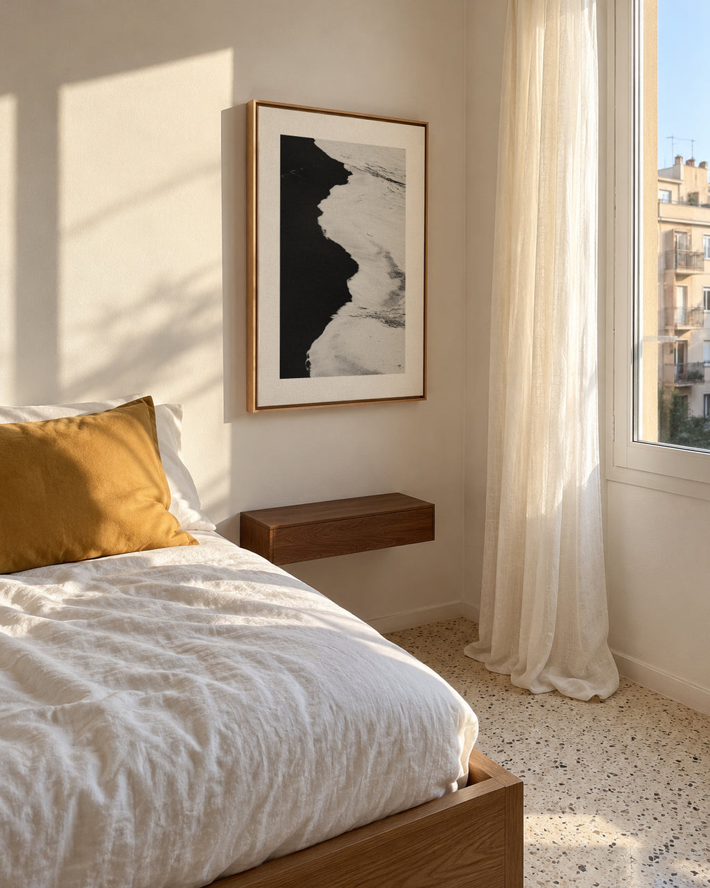 Guess Things Happen That Way - Framed canvas in an interior