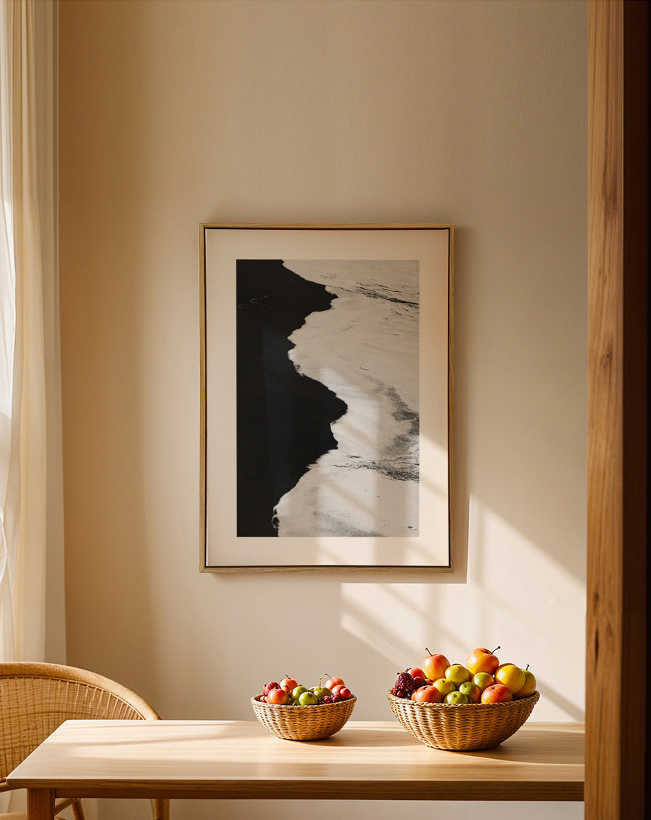 Guess Things Happen That Way - Framed canvas in an interior