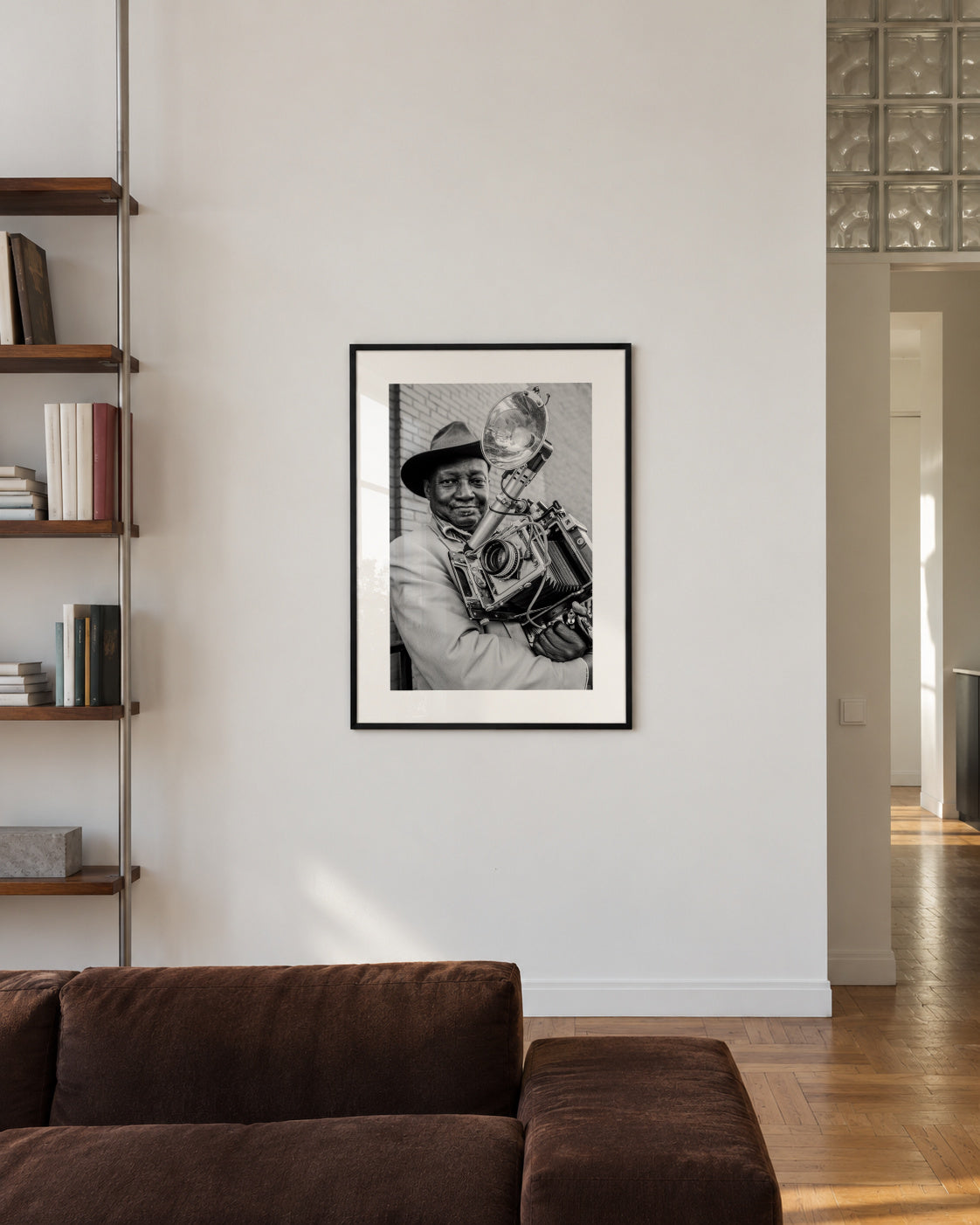 MrLouis MendesNYCUSA Street Photography Icon - Framed poster in an interior