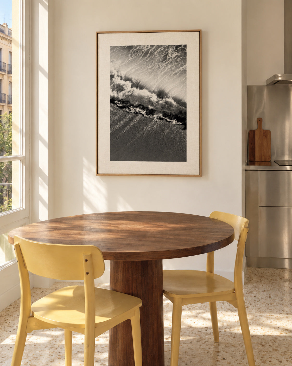 Untitled - Framed canvas in an interior