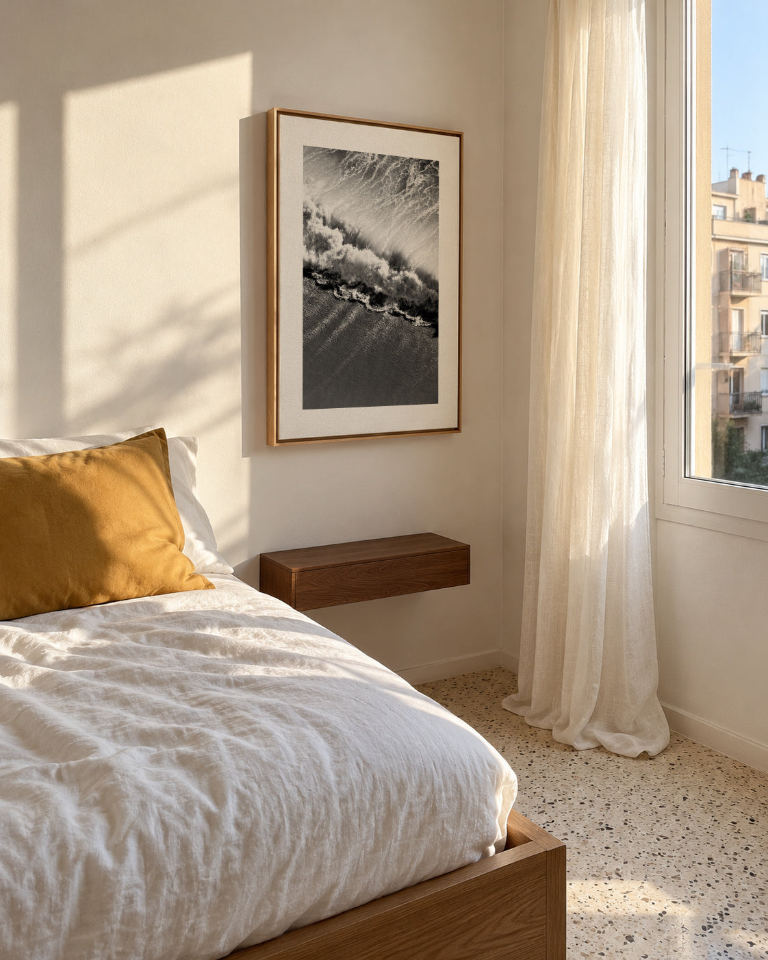 Untitled - Framed canvas in an interior