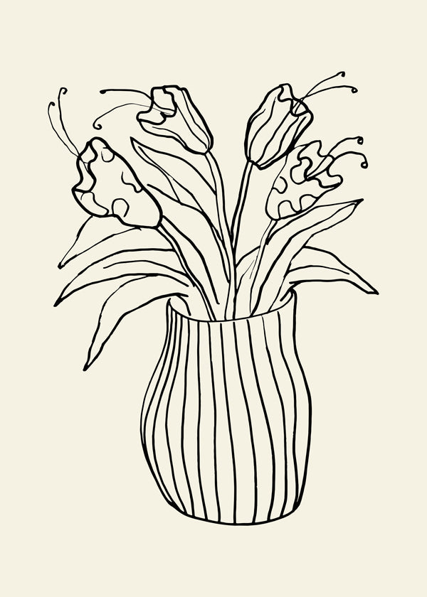 Vase Sketch - 1x Studio