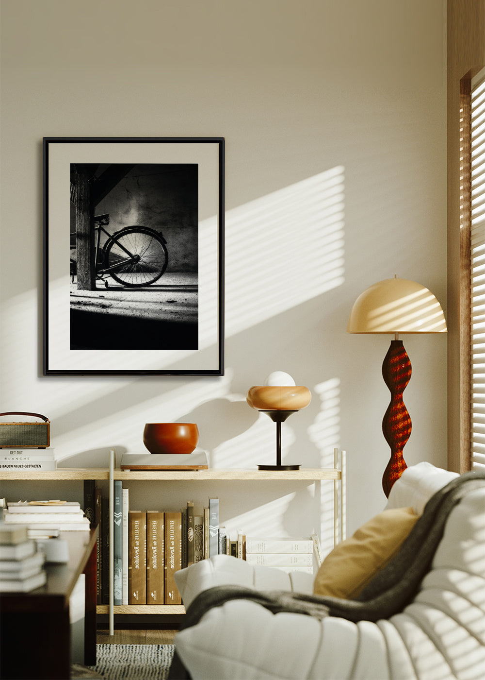 No. 315 - Framed canvas in an interior