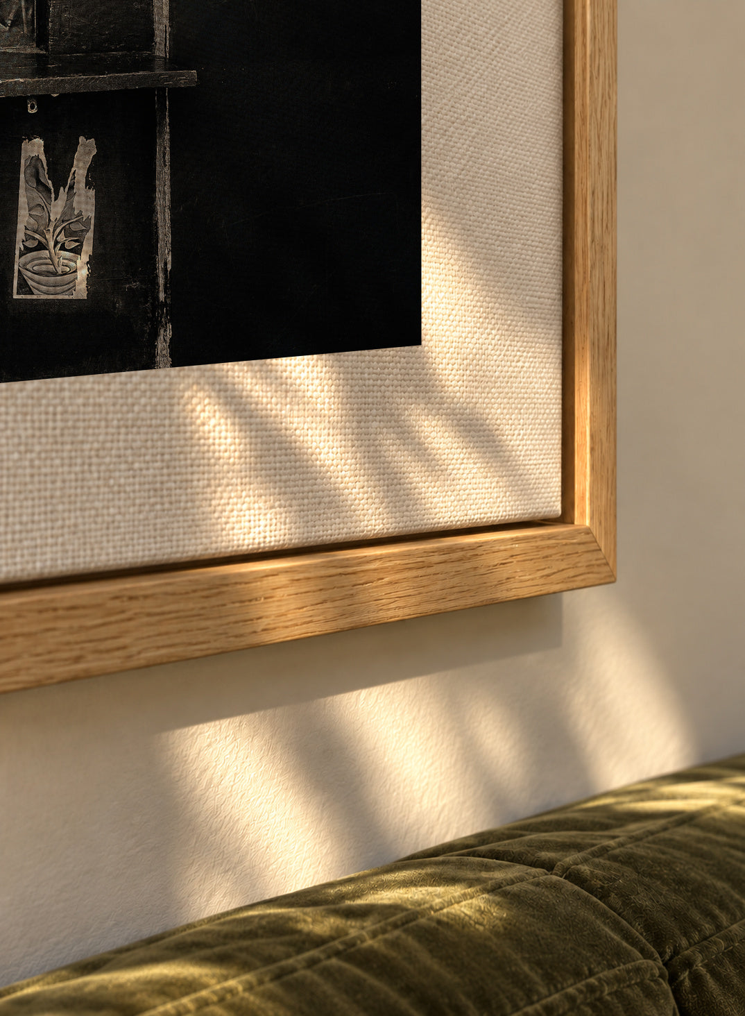 Creperie Montmartre - Framed canvas detail