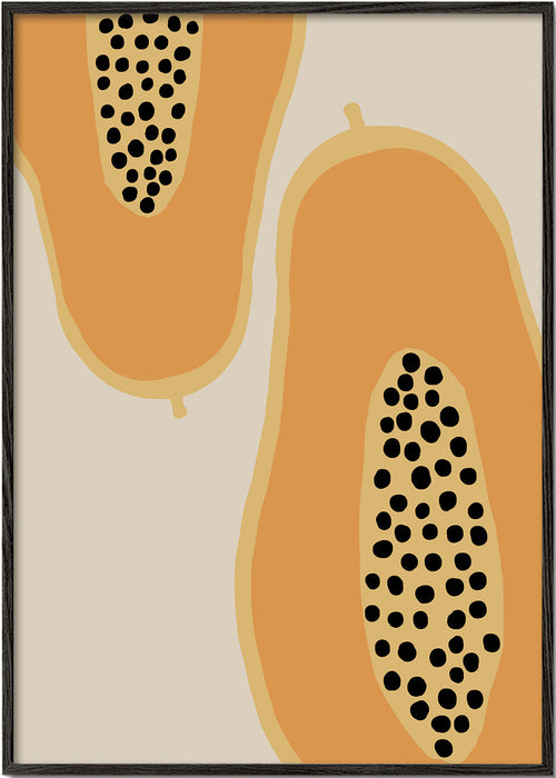 Keuken kunst papaja minimal