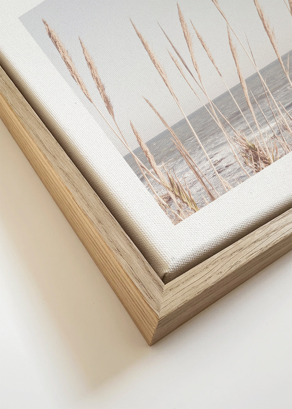 Landschapsafbeelding met duingras