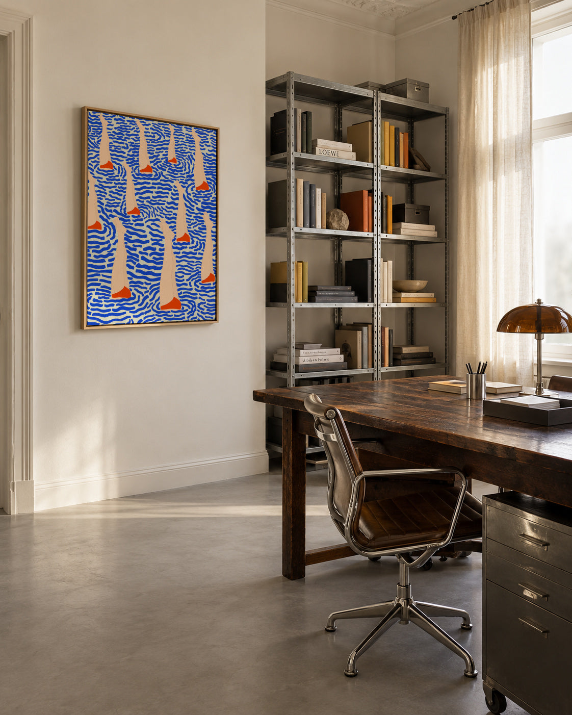 BaApistas - Framed canvas in an interior