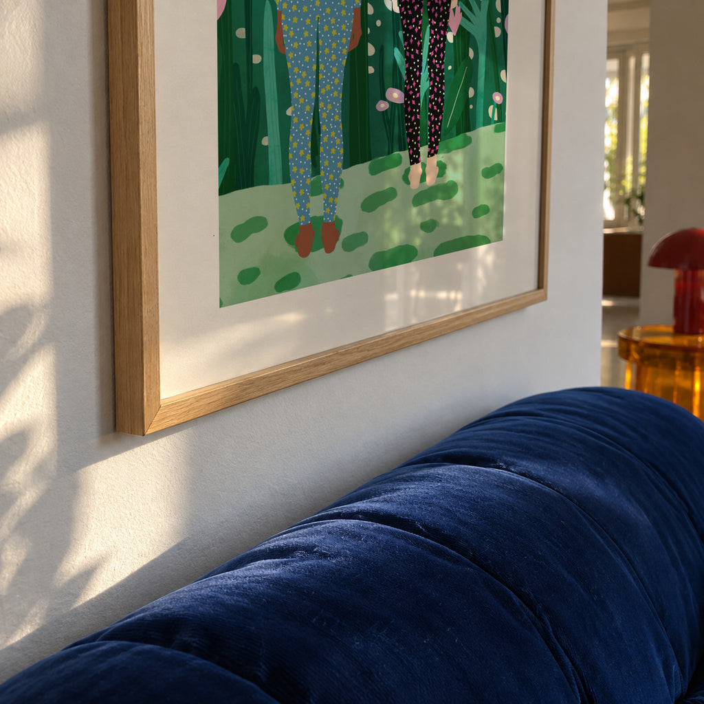 Jungle Pijamas - Framed poster detail