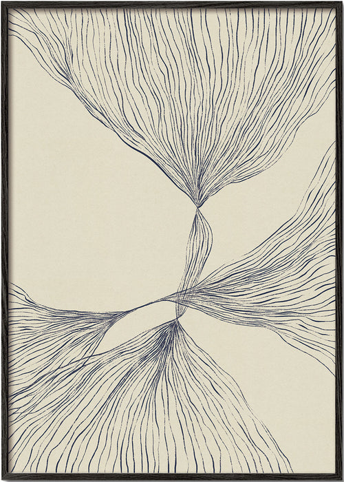 Botanische lijnen kunst