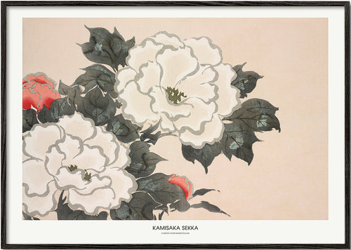 Botanische print: Japanse bloemenstudie