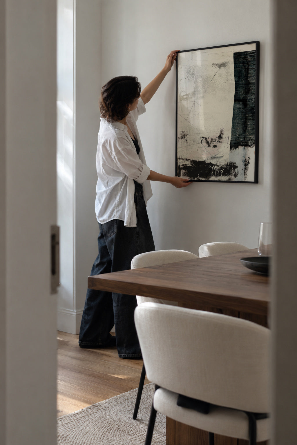 Movement - Framed poster in an interior