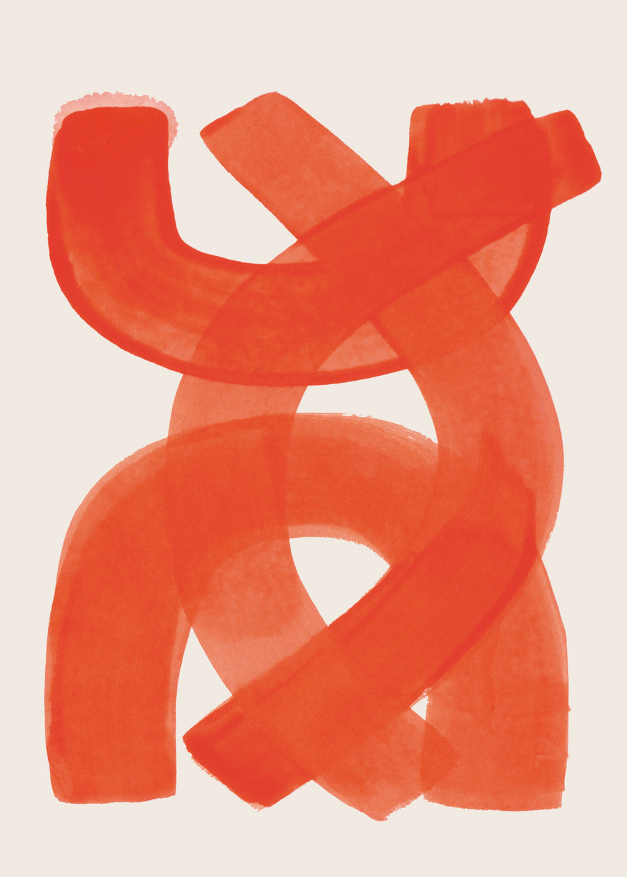 Orange Strokes