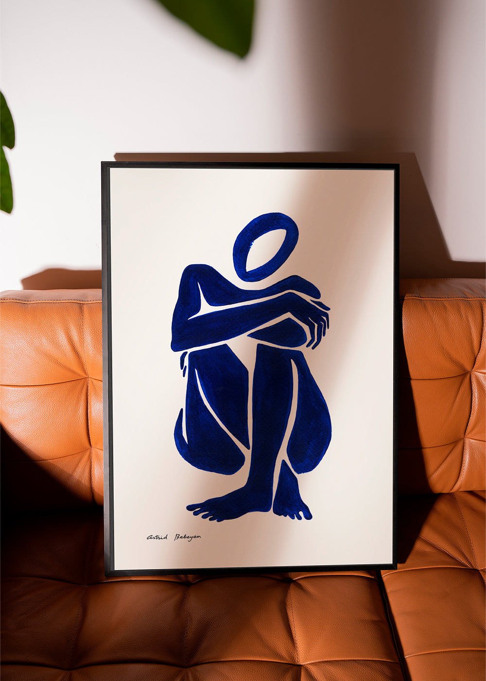 Blue figure #1