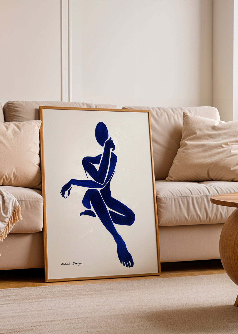 Blue Figure #2