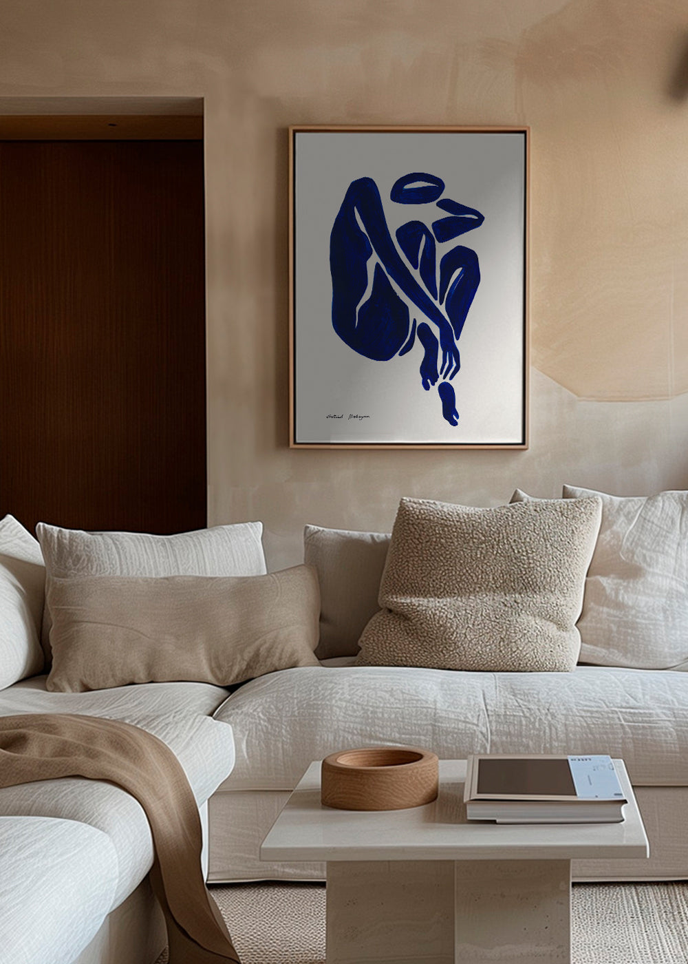 Blue Figure #3