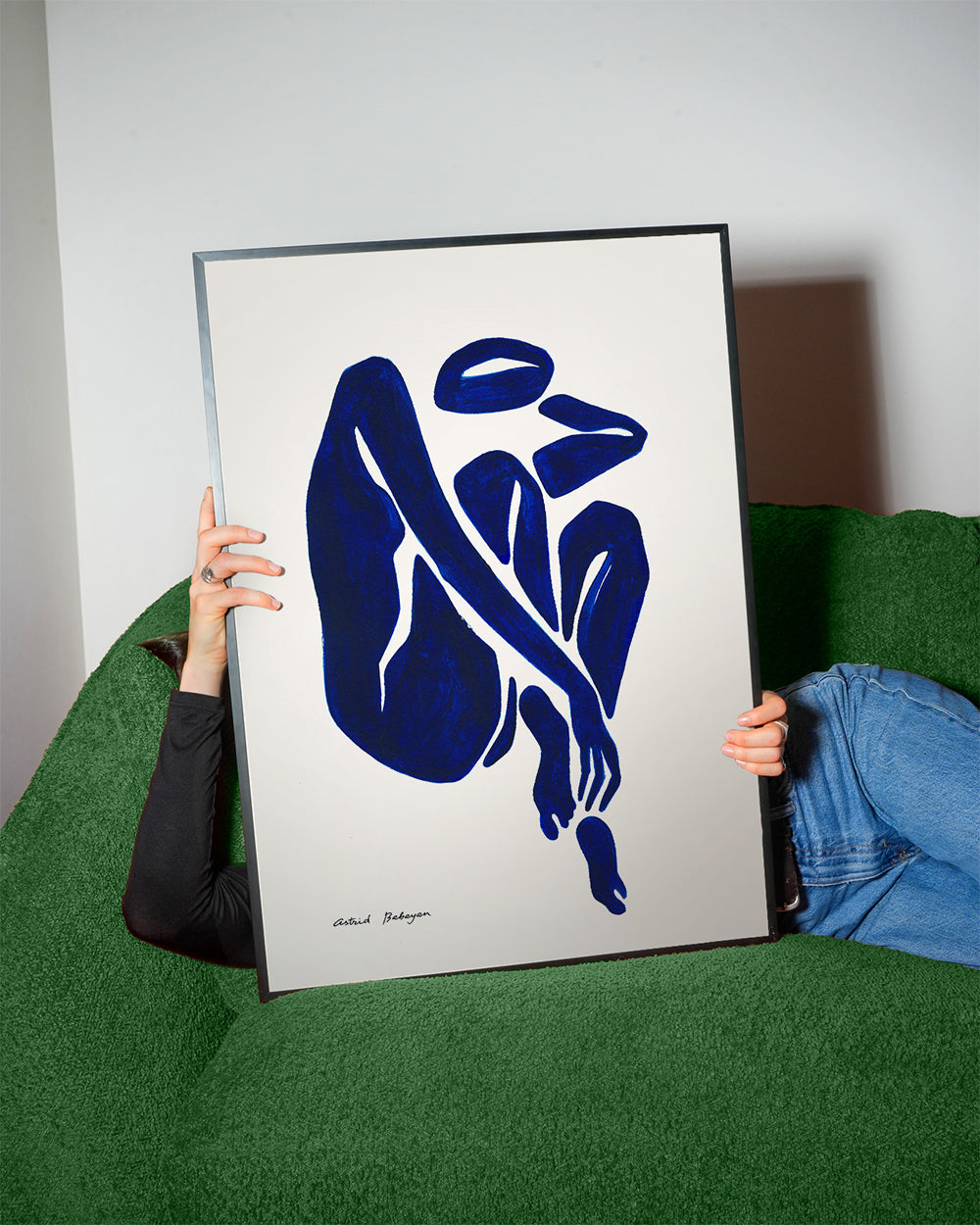 Blue Figure #3