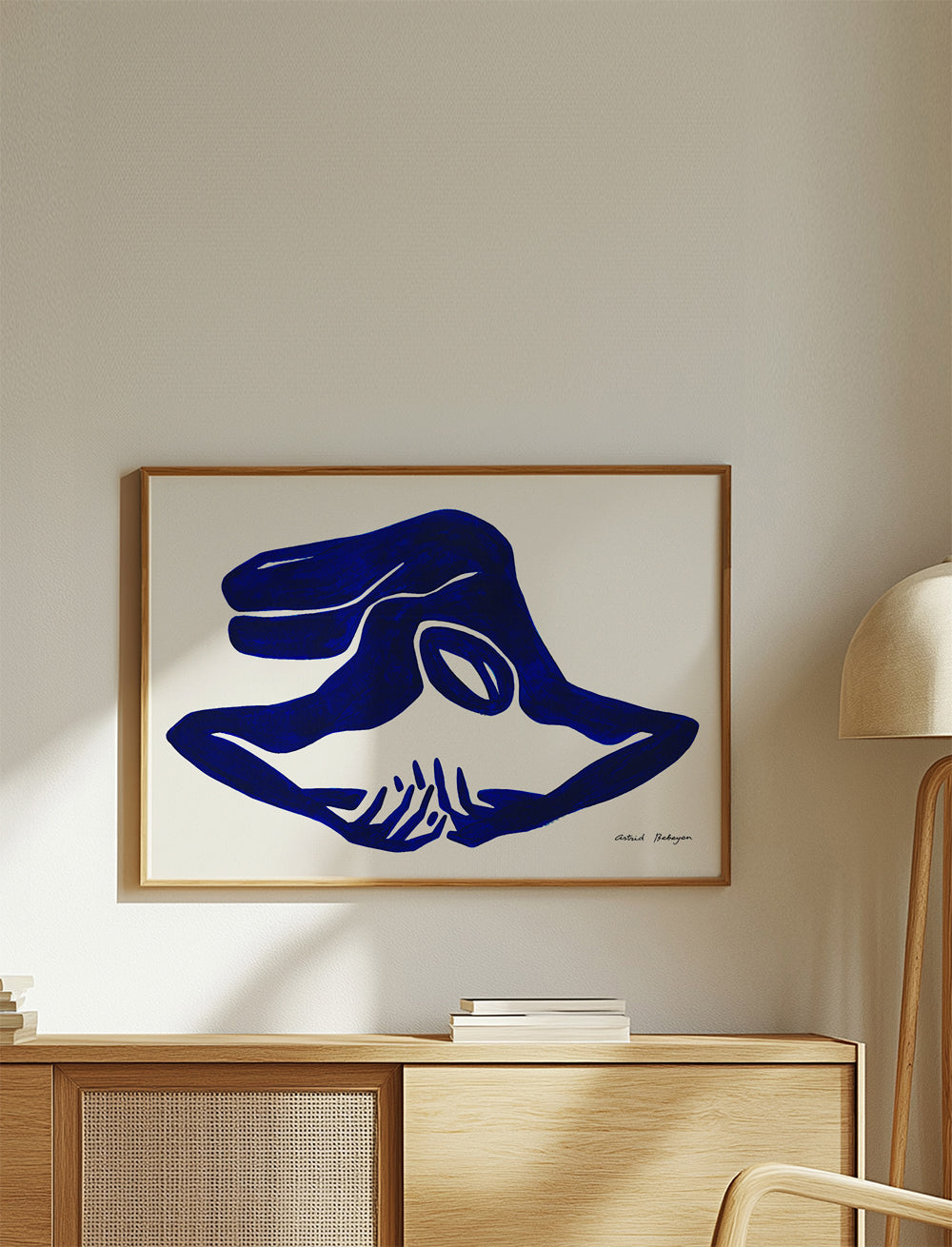 Blue Figure #6