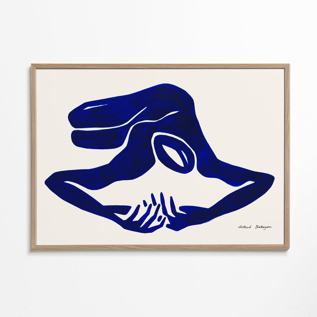 Blue Figure #6