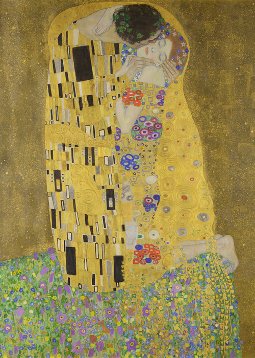 The Kiss - Gustav Klimt - Obra sin marco
