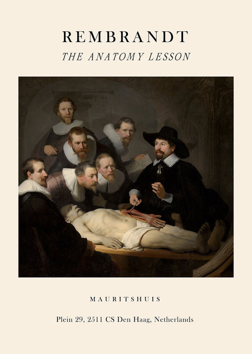 Vintage anatomieles kunst met chirurgen