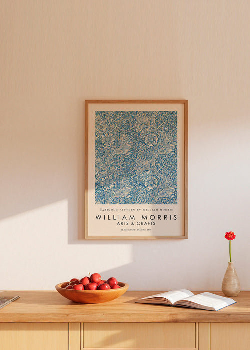 Botanische print William Morris Marigold