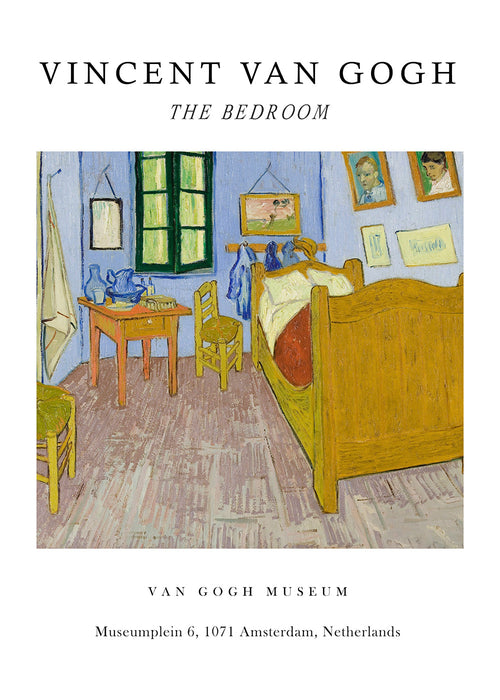Vintage poster: Van Goghs slaapkamer