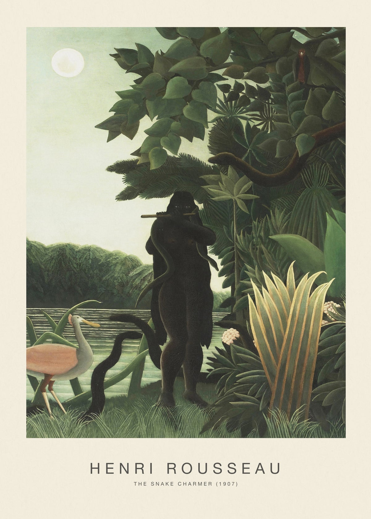 The Snake Charmer (Special Edition) - Henri Rousseau - Unframed art print