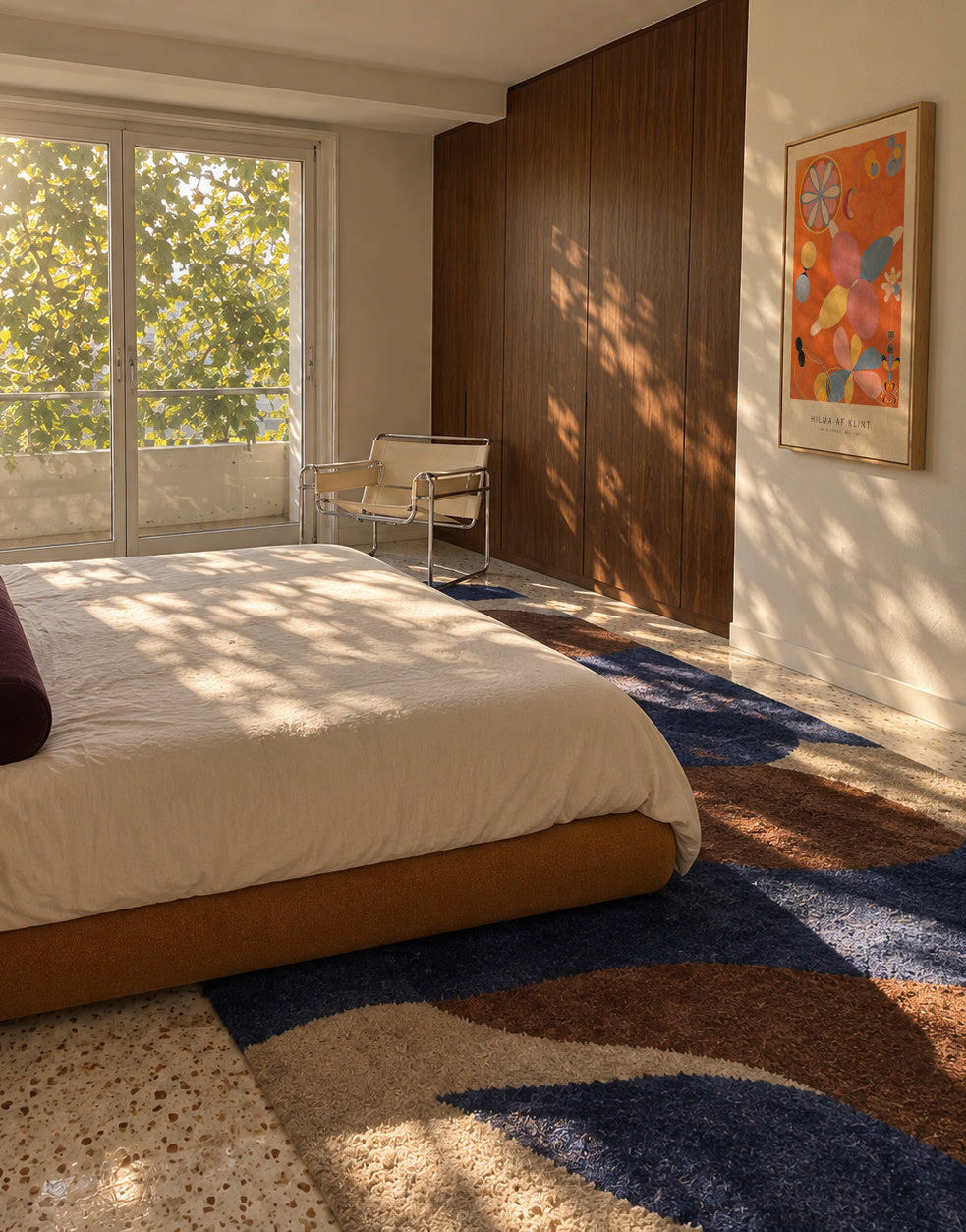 The Ten Largest, No.4 (Special Edition) - Hilma af Klint - Framed canvas in an interior