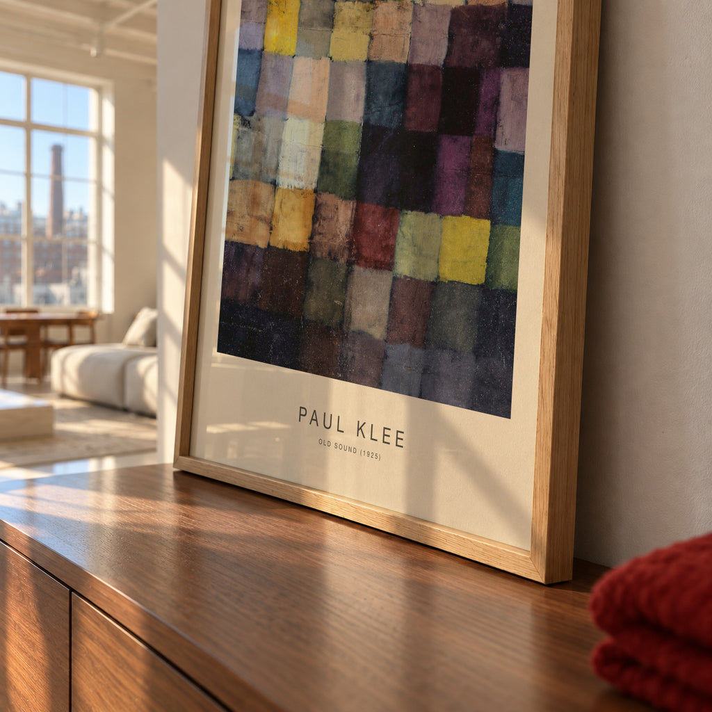 Old Sound (Special Edition) - Paul Klee - Framed poster detail