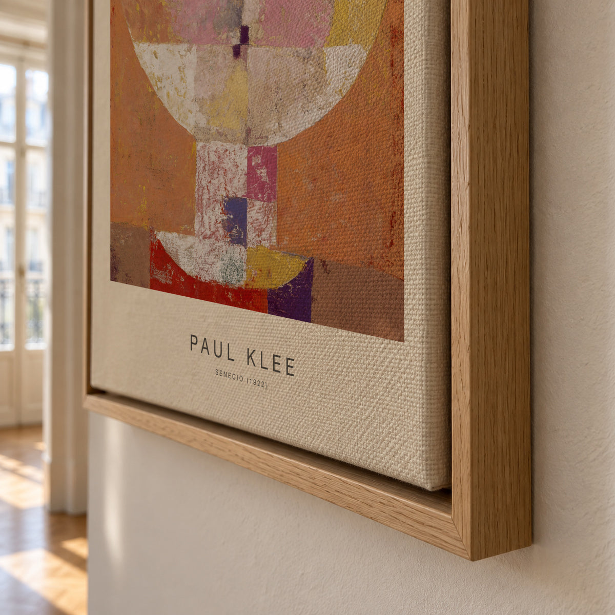 Senecio (Special Edition) - Paul Klee - Framed canvas detail