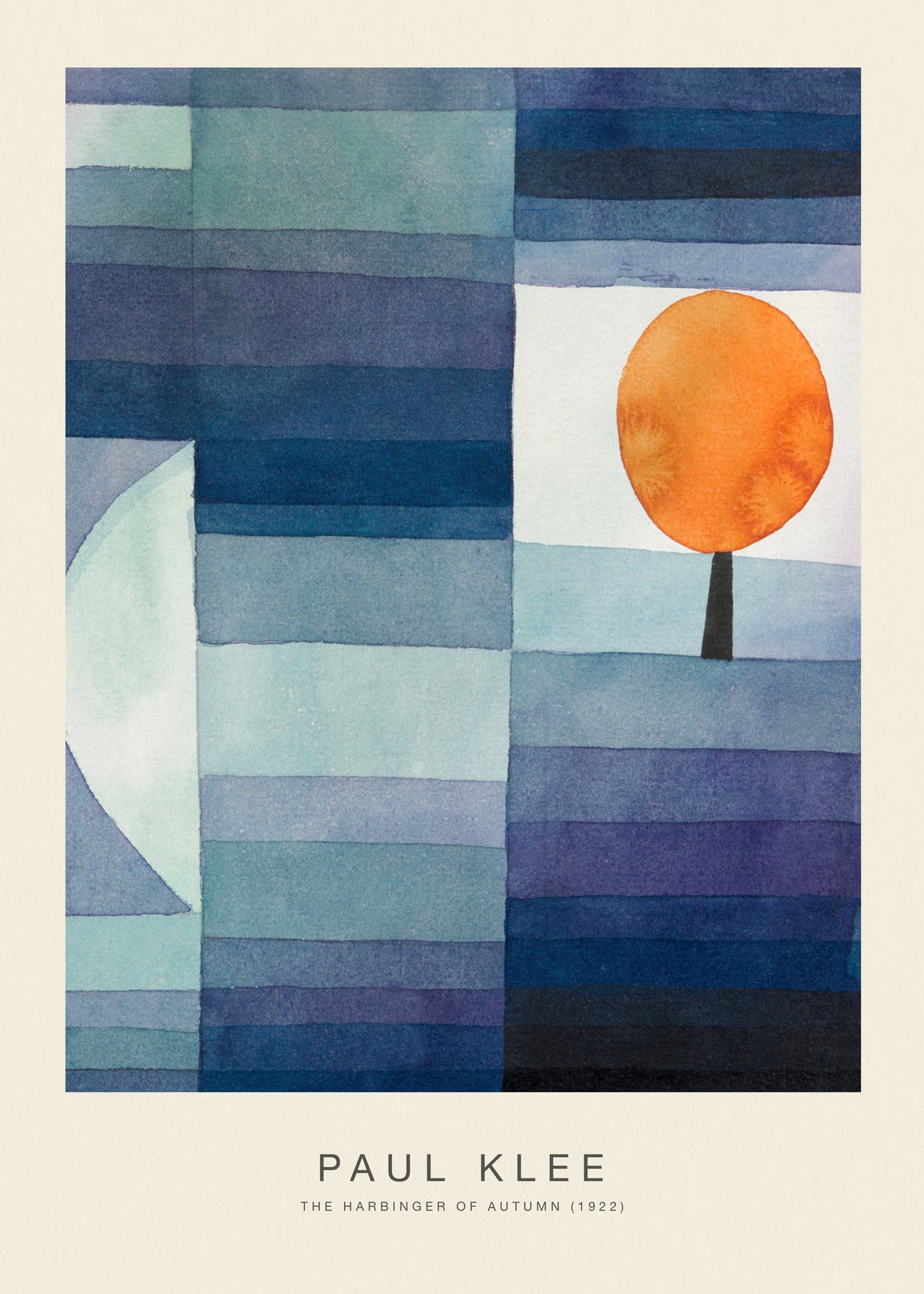 The Harbinger of Autumn (Special Edition) - Paul Klee - Unframed art print