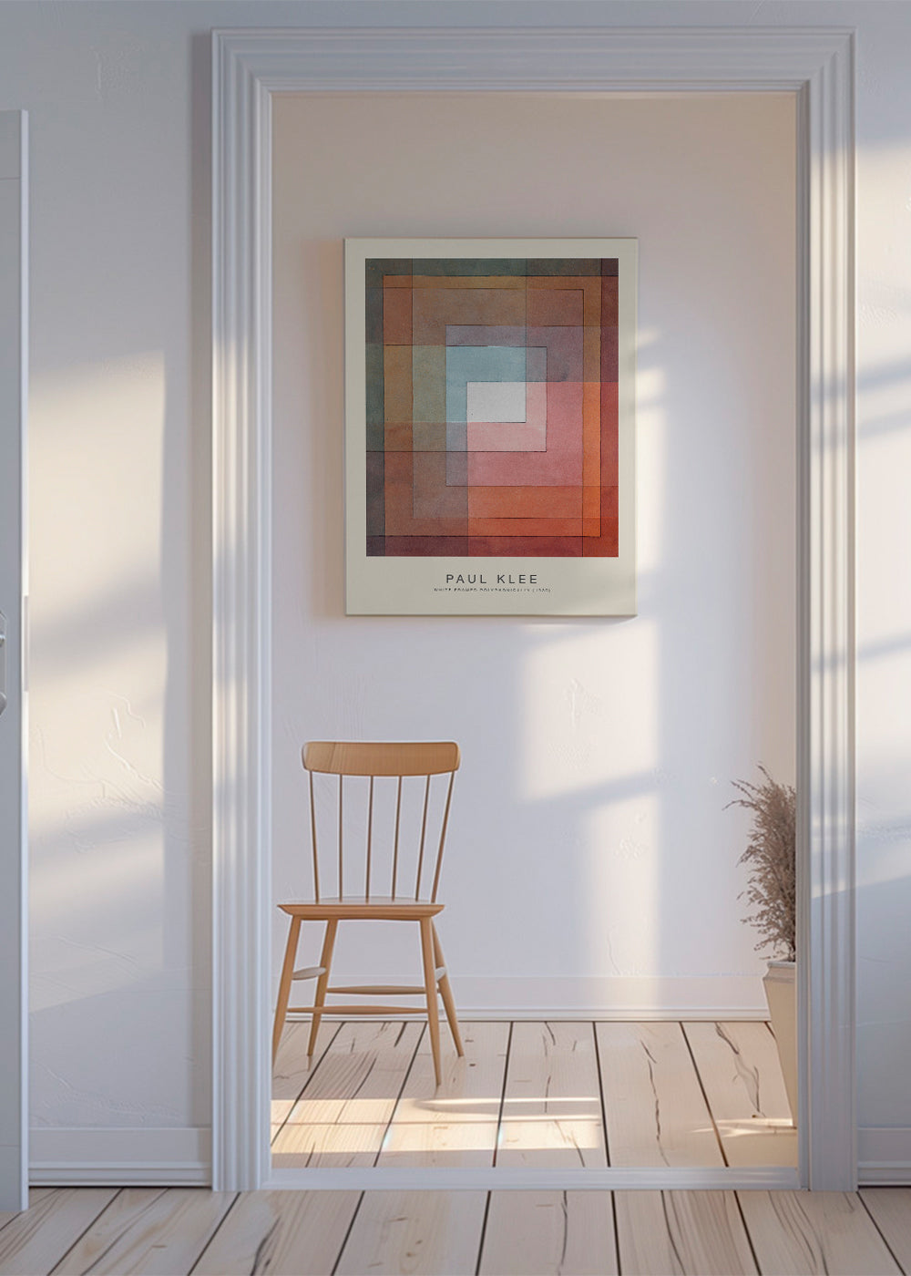 White Framed Polyphonically (Special Edition) - Paul Klee