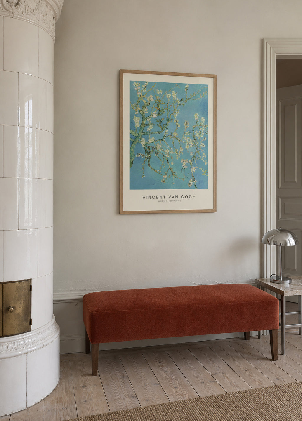 Almond Blossom (Special Edition) - Vincent van Gogh - Framed poster in an interior