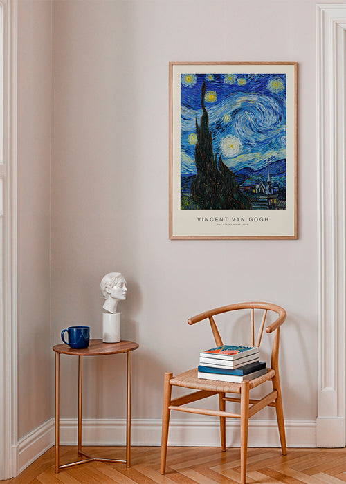 Landschap kunst: studie van de draaiende nachtelijke lucht