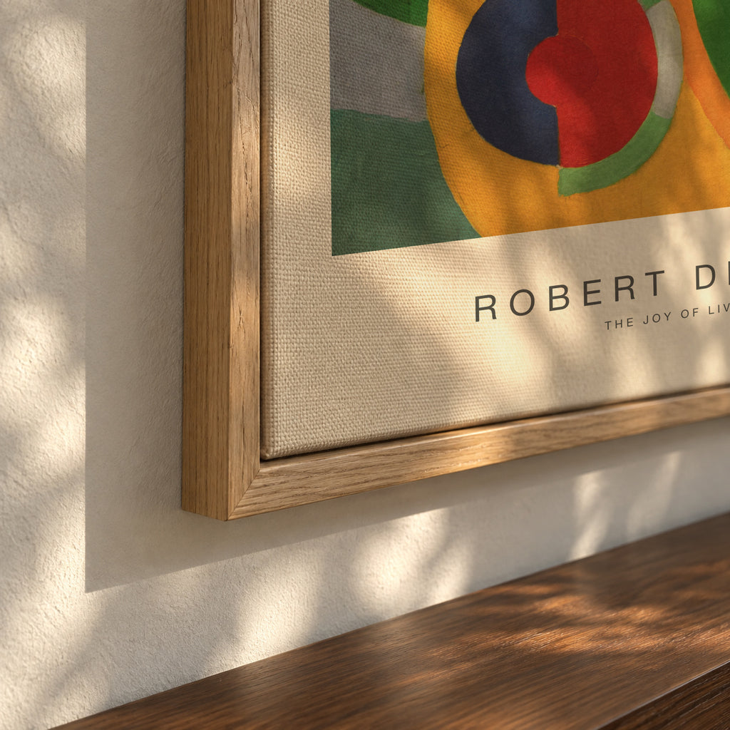 The Joy of Living (Special Edition) - Robert Delaunay - Framed canvas detail