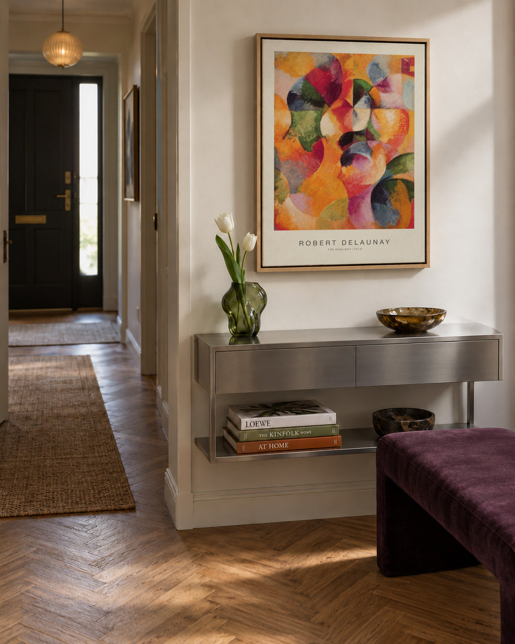 The Sunlight (Special Edition) - Robert Delaunay - Framed canvas in an interior