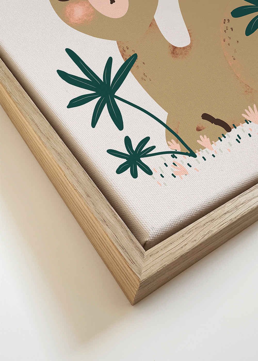 Kinderposter slaperige kameel
