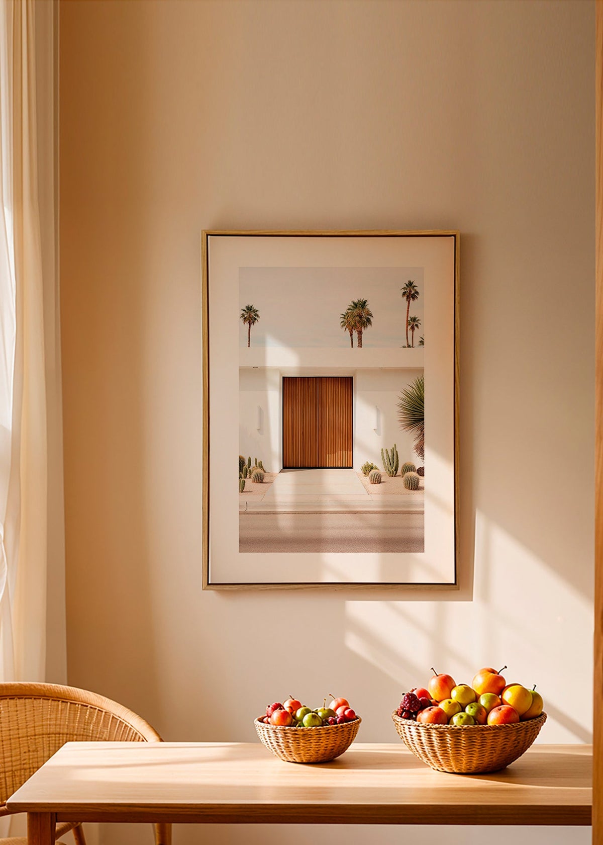 Architectuurfotografie met lamellen deur – Canvas2