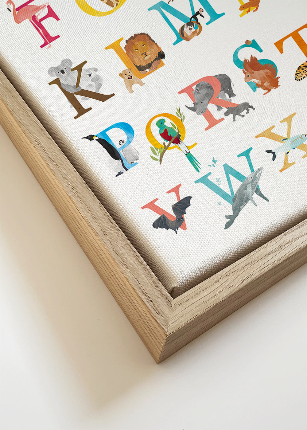 Kinderposter: dierenalfabet