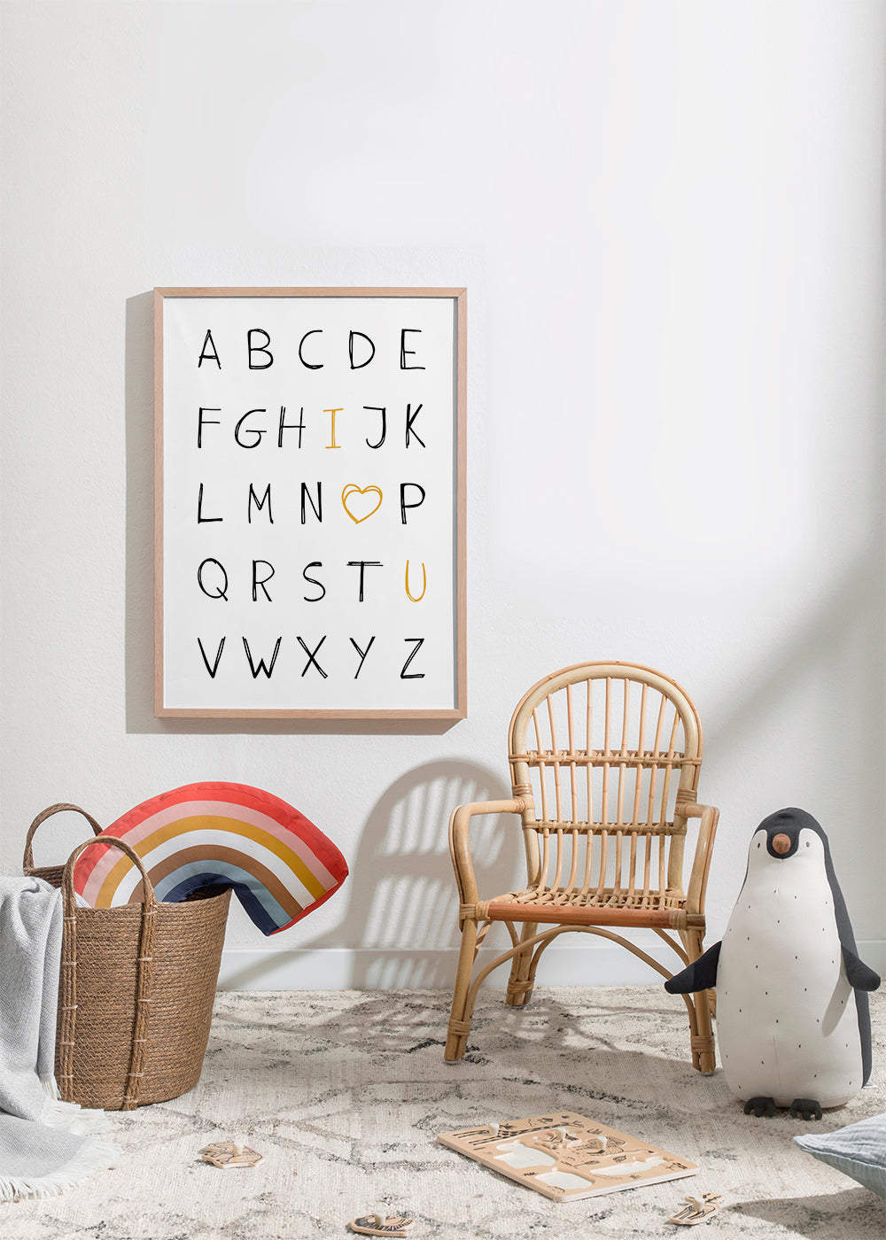 Alphabet I love you