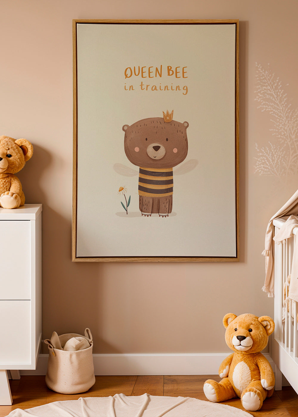 Kinderposter beer als bij