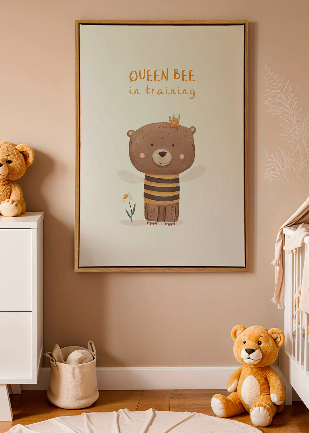 Kinderposter beer als bij