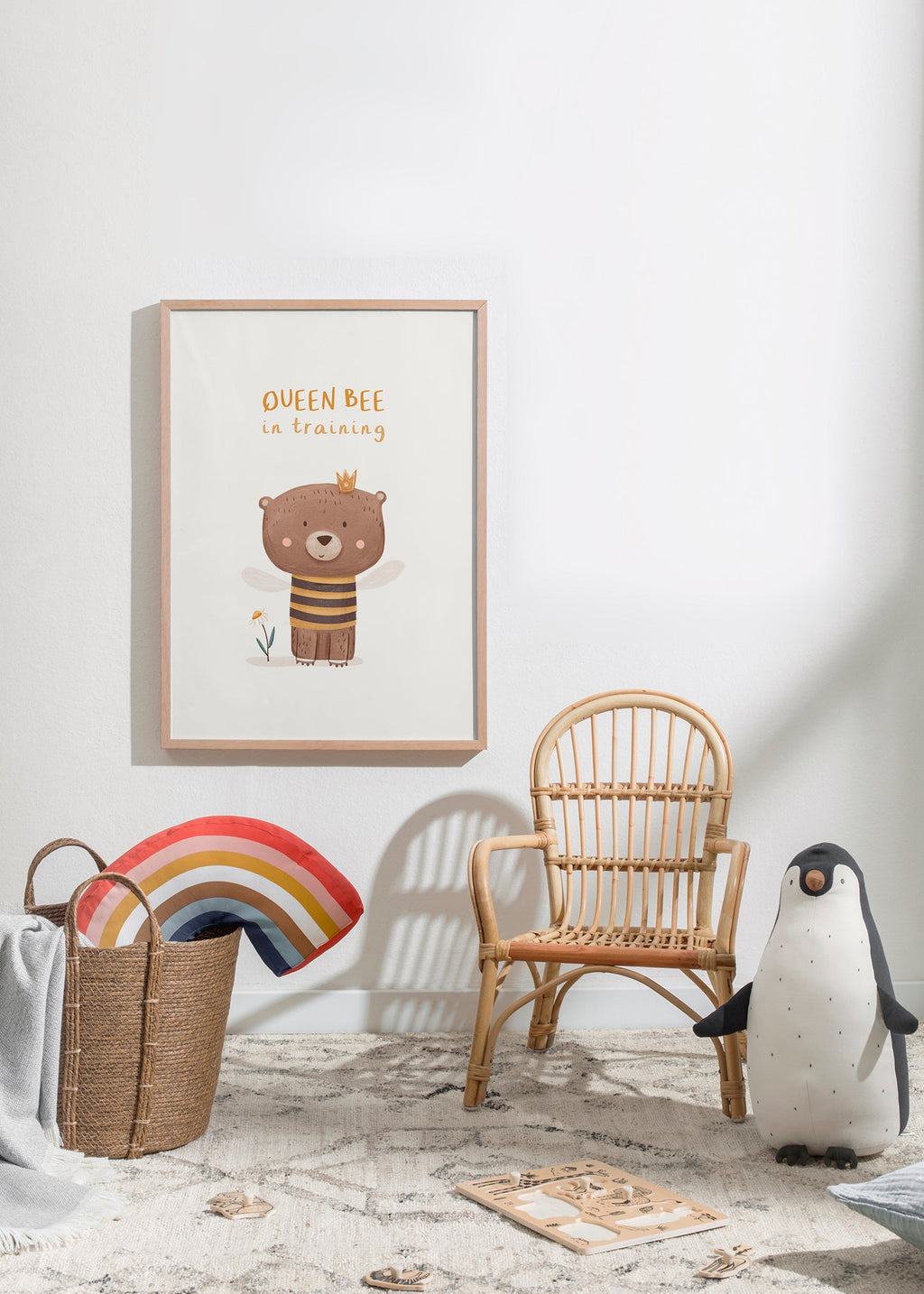 Kinderposter beer als bij