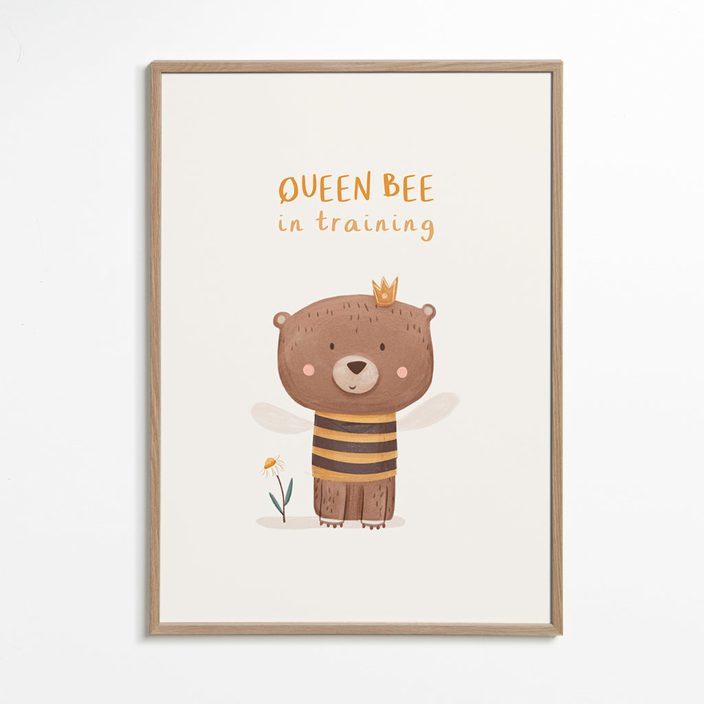 Kinderposter beer als bij