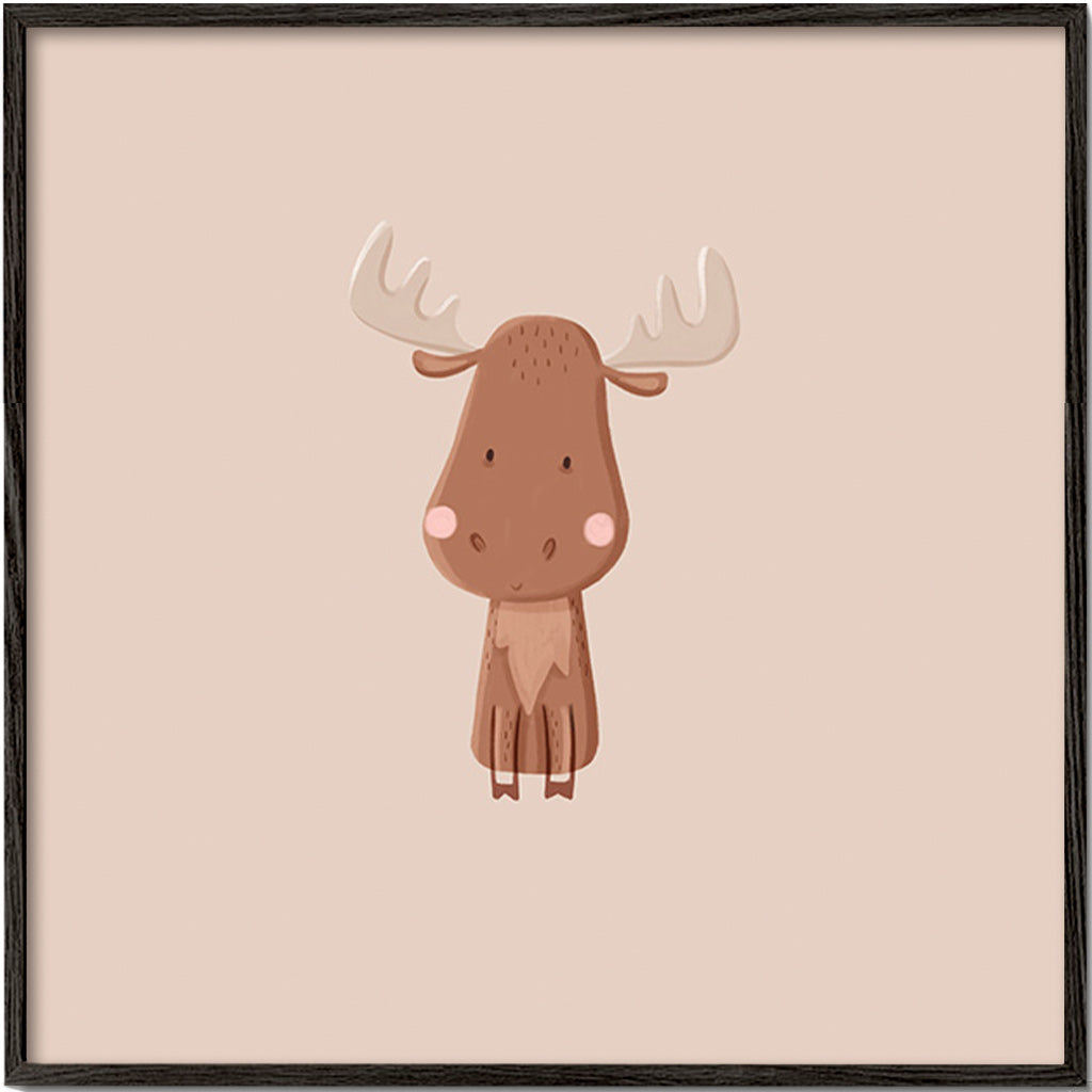 Minimalistische eland illustratie