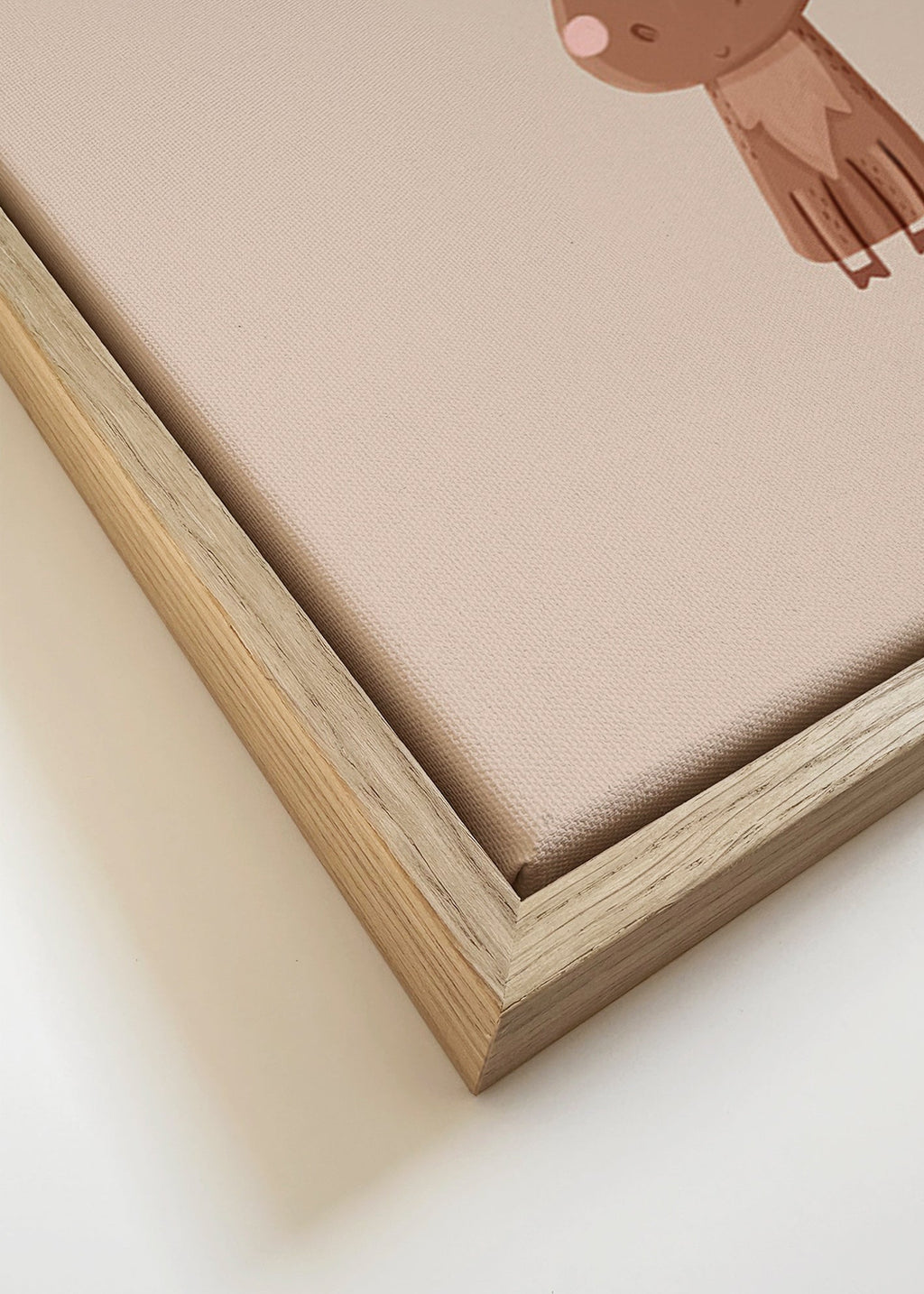 Minimalistische eland illustratie