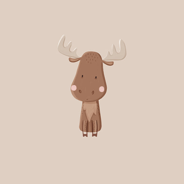 Minimalistische eland illustratie